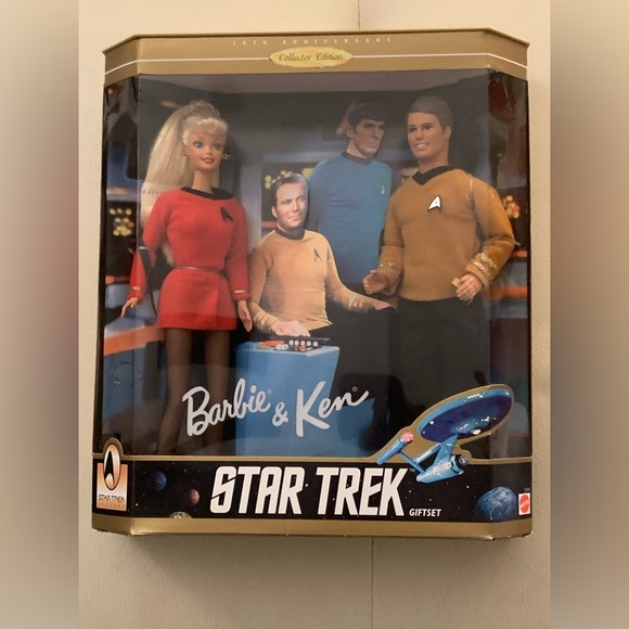 Barbie & Ken ~ Star Trek Gift Set - Picture 1 of 7
